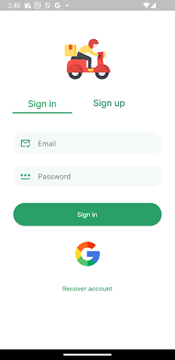 Android application Altoke screenshort