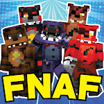 Cover Image of Tải xuống FNAF Skins Minecraft PE  APK