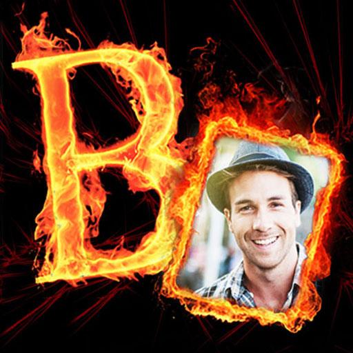 Fire Text logo