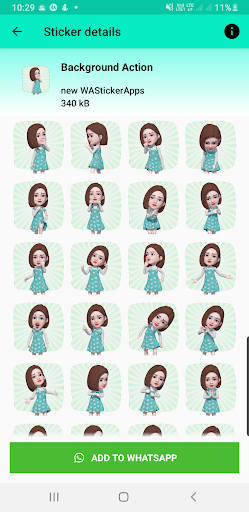 moving stickers for whatsapp - Screen 2