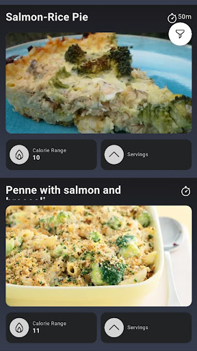 Screenshot of Recipe Generator App
