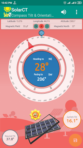 SolarCT - Solar PV Calculator Screen 2