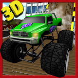 4x4 Monster Truck Roof Stunts icon