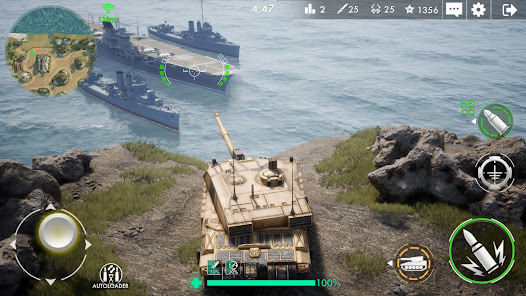 Tank Warfare: PvP Battle Game  screenshots 1