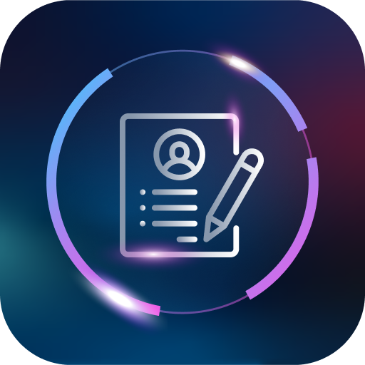 Resume maker, CV builder  Icon