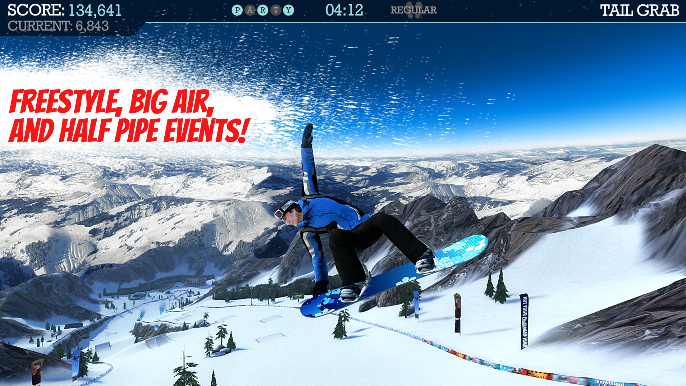 Android application Snowboard Party screenshort