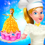 Cover Image of ダウンロード Princess Doll Cake Games  APK