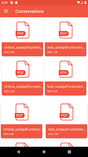 Lock Unlock PDF Screen 2