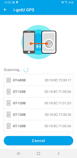 i-gotU GPS Screen 2