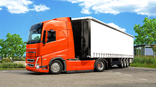 اليورو سائق الشاحنة محاكاة 3D