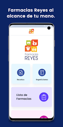Android application Farmacias Reyes screenshort