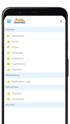 Quickee Merchant Screen 3