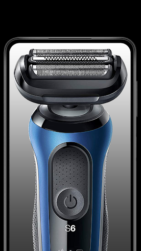 Android application Electric shaver simulator screenshort