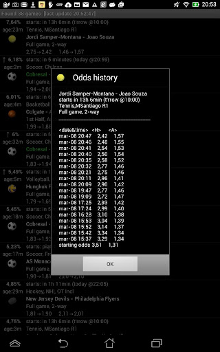 dombetting mobile Screen 3