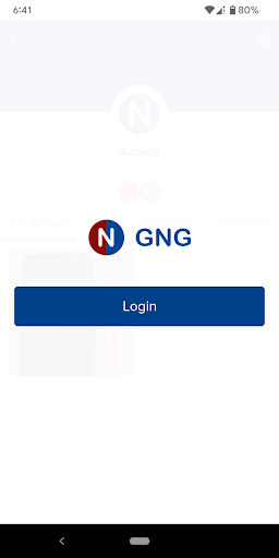 Android application GNG screenshort