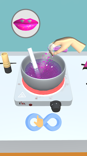 Android application Lipstick 3D screenshort