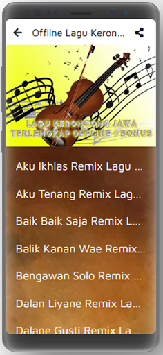 Lagu Keroncong Jawa Terlengkap Offline  Bonus