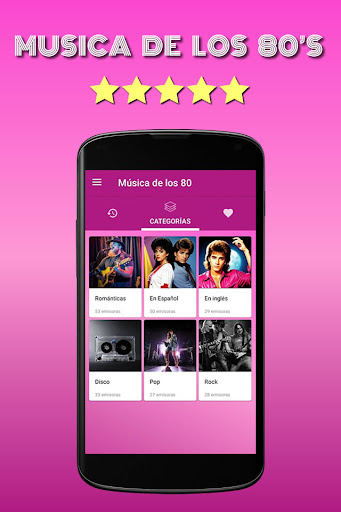 Música de los 80 Screen 3