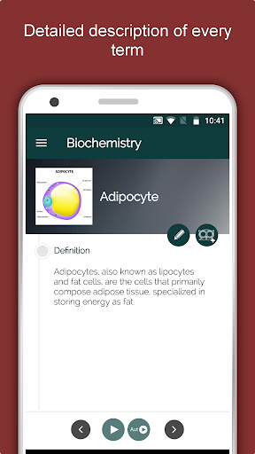 Screenshot of Biology Dictionary Offline