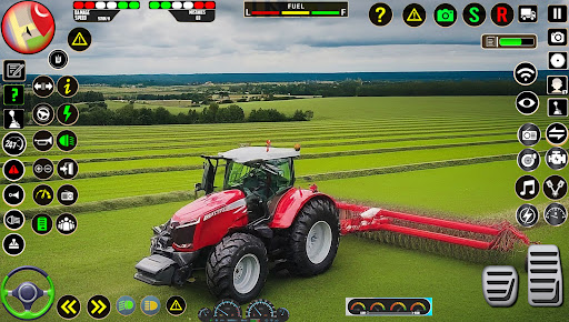 Android application Tractor Simulator Games 2024 screenshort