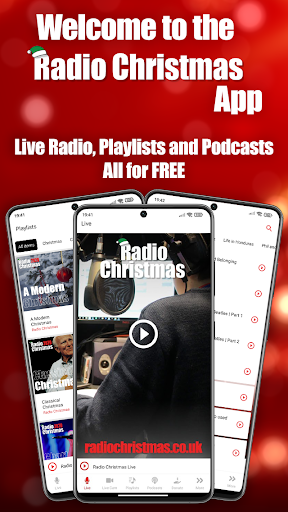 Android application Radio Christmas screenshort