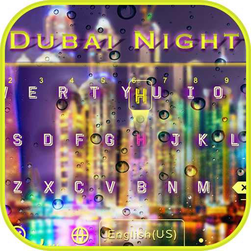 Dubai Night Keyboard Theme 10.0 Icon