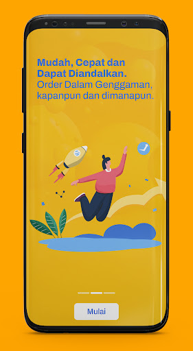 Android application HANDS B2B screenshort