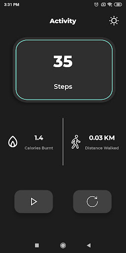Orimo - Compact Pedometer App Screen 3