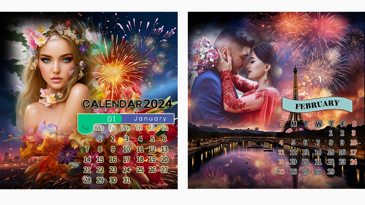 Calendar photo frame 2024 - 1.5 - (Android)