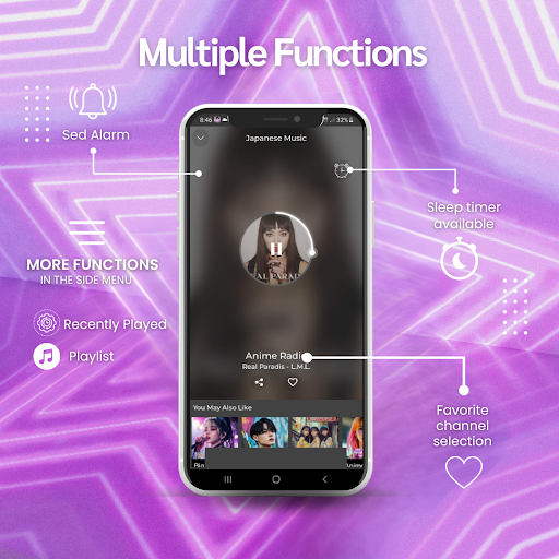 Screenshot of Japanese Music App