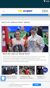 US Open Tennis: Live Signals