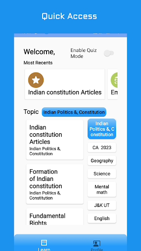 Pocket Quiz(jkssb) Screen 2