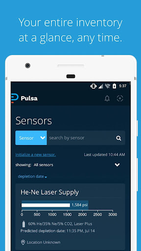 Android application Pulsa screenshort