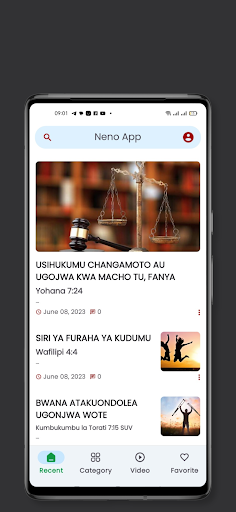 Neno App na Francis Langula
