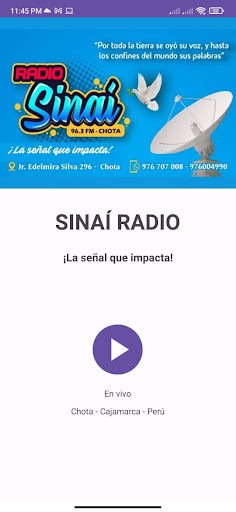 SINAÍ Radio Screen 3