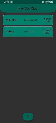 Kaç Gün Oldu - Gün Sayacı