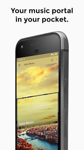 Android application Italy Music Radio screenshort