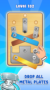 Screw Nuts: Tricky Bolt Puzzle