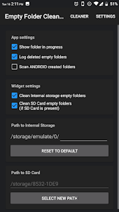 Empty Folder Cleaner Screenshot