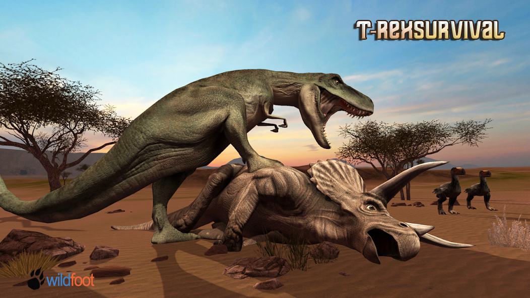 Baixe o Dinossauro jogo online - T Rex MOD APK v0.2.3 para Android