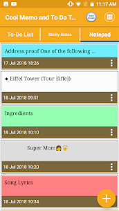Cool Memo & To Do Tasks Colourful Reminder Notes 8