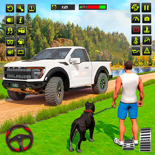 Offroad jeep Hill Driving Game