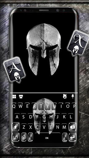 Android application Sparta Metal Helmet Keyboard T screenshort