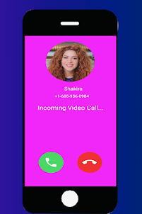 Fake Video Call From shakira