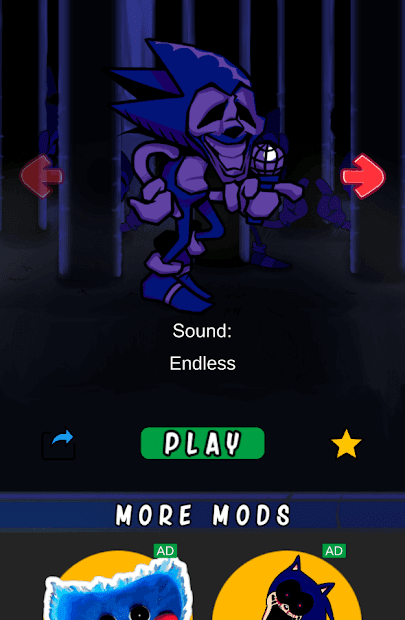 Screenshot 7 FNF Majin Sonik Mod Test android