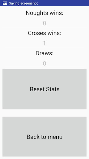Tic-Tac-Toe Screen 3