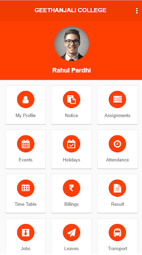 Android application Geethanjali Colleges-SVES screenshort