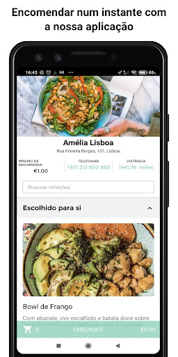 Android application Amélia screenshort