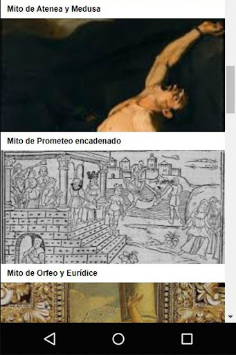 Mitos Griegos gratis y cortos