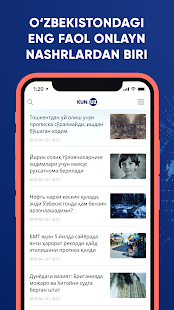 Скачать Kun.uz -Tezkor yangiliklar Онлайн бесплатно на Андроид